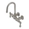 Kingston Brass CA1T8 3-3/8" Tub Wall Mount Clawfoot Tub Faucet, Brushed Nickel CA1T8 - alternate 1